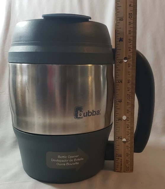 Bubba Classic Gray Keg Mug 52 oz Insulated Travel Thermos, GUC. PICS.
