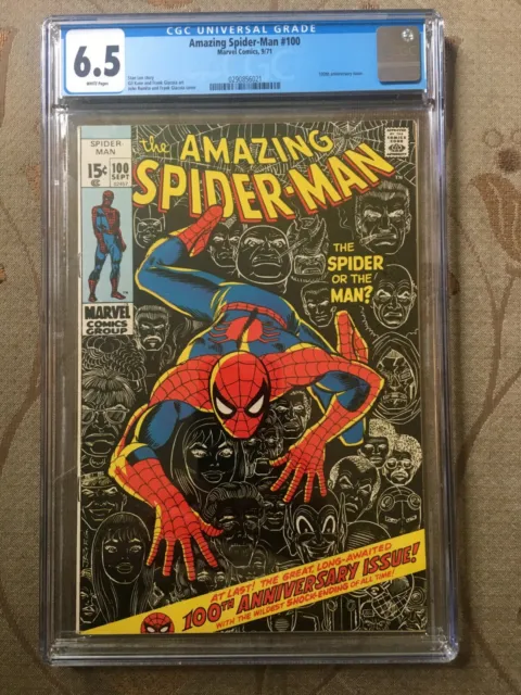Amazing Spider Man #100, CGC 6.5! Fine +