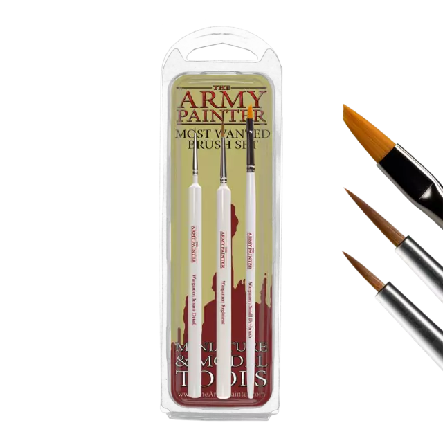 The Army Painter Wargamer Most Wanted Brush Set TAPTL5043