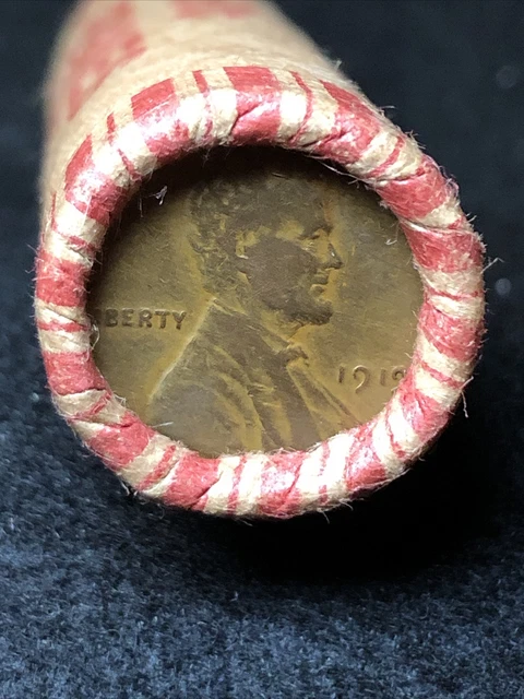 Roll Of Wheat And Indian Head Pennies Lot #337