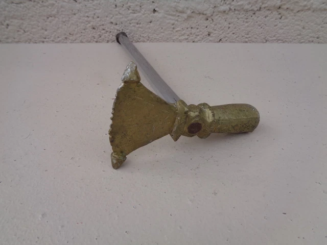 Art Ethnique Afrique Marteau Sel ou sucre Bronze / laiton 3