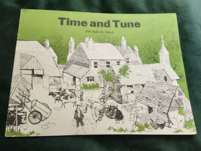 Time And Tune Sheet Music - BBC Radio For Schools - 1971 - 1975 reprint