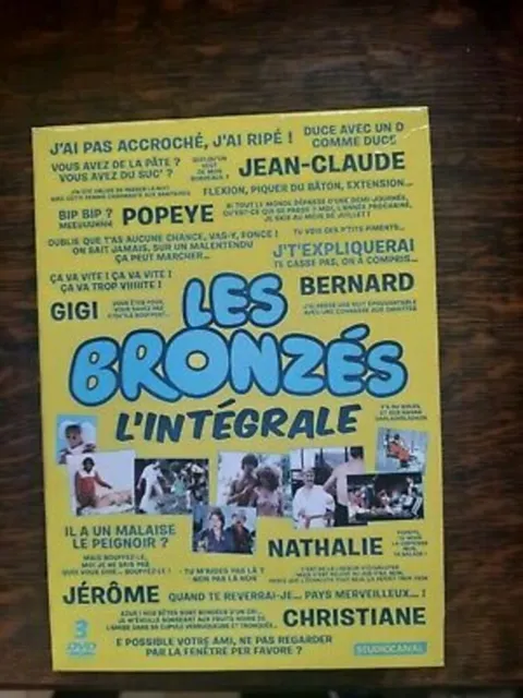 DVD - Les Bronzés : L'Intégrale ( 3 Dvd )