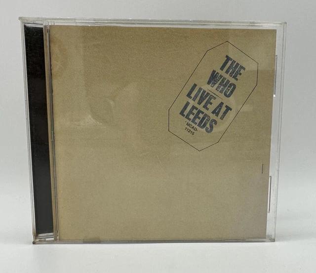 The Who - Live At Leeds (REMASTERED CD) Pete Townshend Keith Moon Entwhistle etc