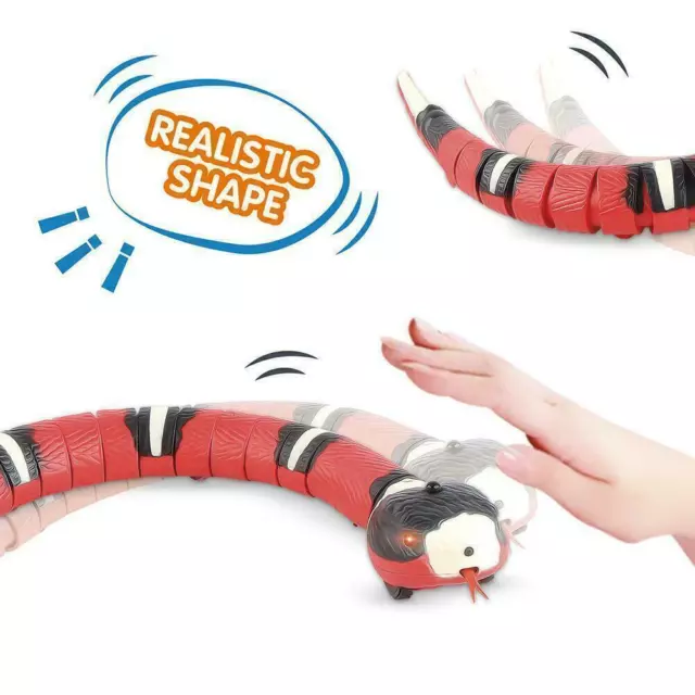 Smart Sensing Snake Cat Toys Electron Interactive Toys pour chats 8U7Y G7N0 3