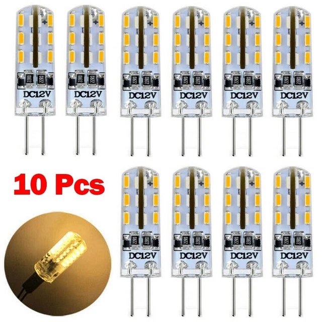Neuf Lampe LED Cob 10pcs Stiftbasis 2800K-3200K Blanc Chaud Éclairage