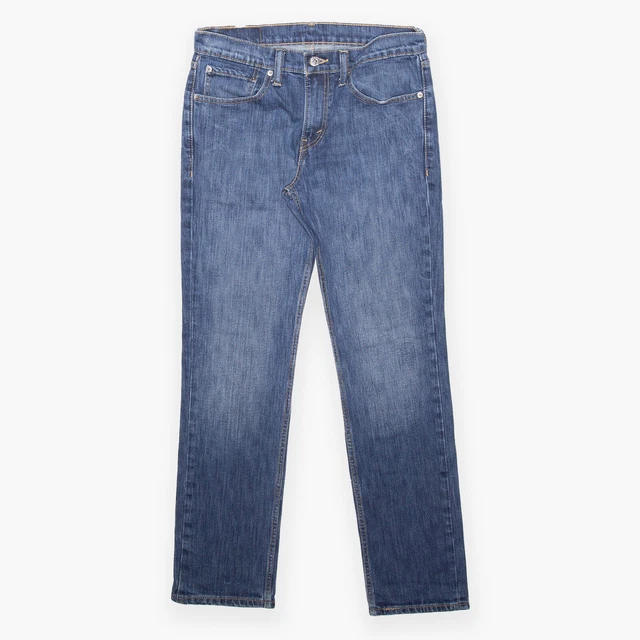 Jeans dritti vintage LEVI'S 511 da uomo blu anni '90 denim W31 L32