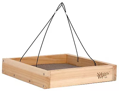 Cedar Tray Bird Feeder -CWF3