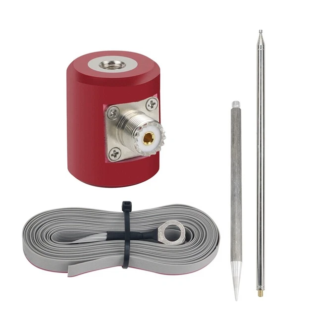 Antenna HF Telescopica 14-30 MHz In Acciaio Inox 5m – Per Radioamatori USDX, 300W Continuativi, 600W Di Picco, Base E Kit Completo - 3