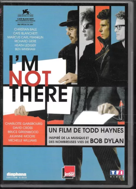 Dvd Zone 2 + Cd Bof--I'm Not There - Bob Dylan--Haynes/Bale/Blanchett/Gere