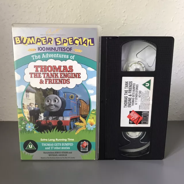 THOMAS THE TANK Engine & Friends Bumper Special Vhs Video - Thomas Gets ...