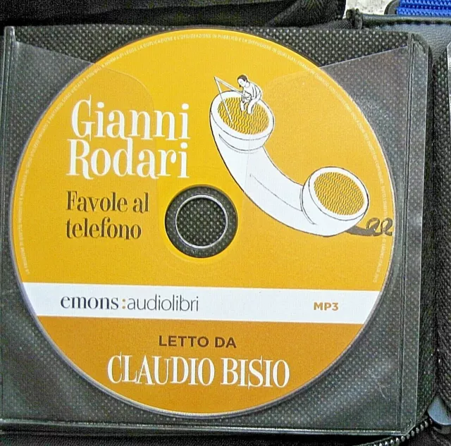 audiolibro audiobook cd MP3 FAVOLE AL TELEFONO - GIANNI RODARI