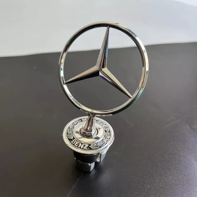 44 Schwarz Emblem Fit Mercedes Benz Stern W212/ W204/ W205/W211/W221 Motorhaube