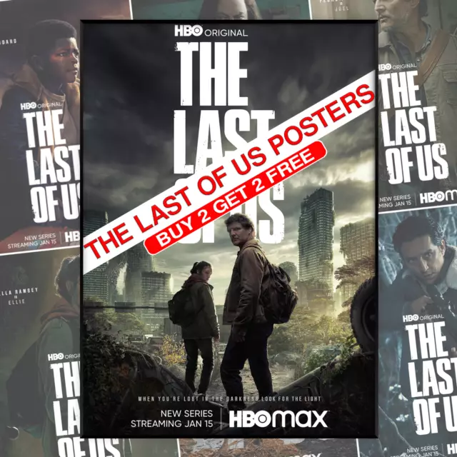 The Last Of Us Series Poster Film Print Picture Gift Movie Series Home A4 A3