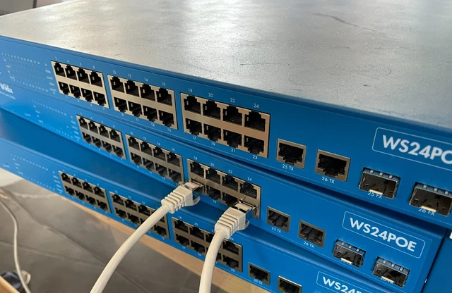 Switch Wildix POE PBX 24 ports 1Gb + 2SFP Manageable
