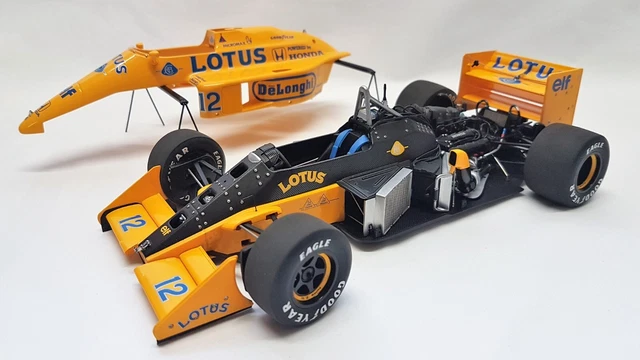 Autoart 88727 - Lotus Honda 99T car #12 Ayrton Senna Japanese Grand Prix 1987 Autoart 88727 - Lotus Honda 99T car #12 Ayrton Senna Japanese Grand Prix 1987