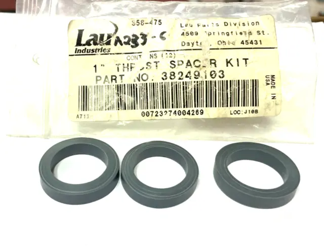 Lau, Thrust Spacer Kit, 1", Set of (3) Three, Part# A233-6, 38249103, New
