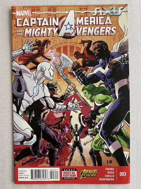 Captain America and the Mighty Avengers #3  Marvel Comics 2015