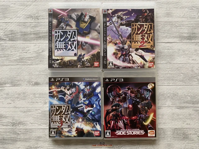 SONY Playstation 3 PS3 Gundam Musou 1 & 2 & 3 &  Side Stories set from Japan