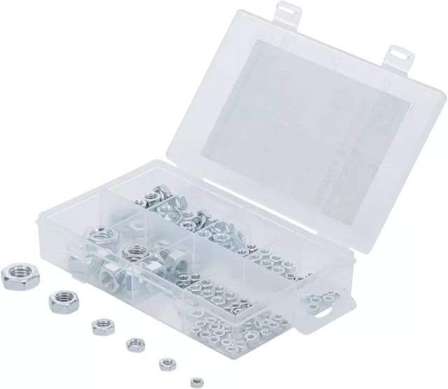 Assortimento dadi fai da te BGS, M3 - M10, 150 pezzi