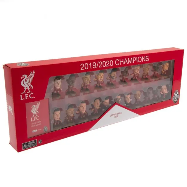 Liverpool FC SoccerStarz League Champions 2019/20 21 Player Official Team Pack