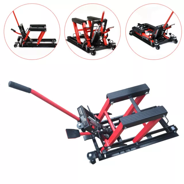 Hydraulik Hebebühne Motorradheber Motorradhebebühne ATV Quad Quad Lift 680KG