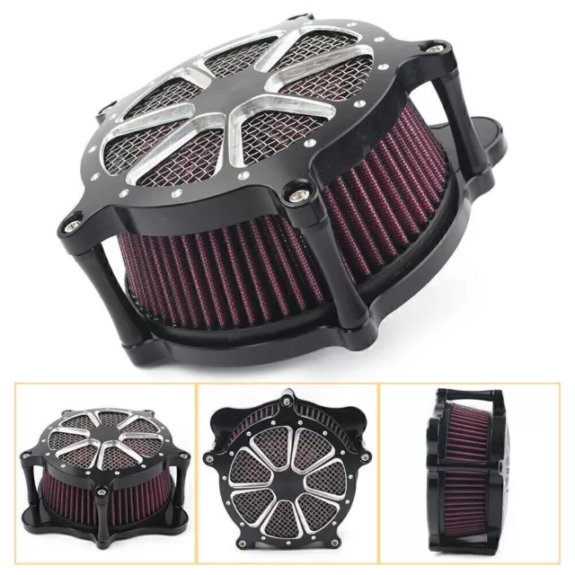 Air Cleaner Intake Filter For Harley Davidson Tri Glide Street FLHX FLTR 2008-16