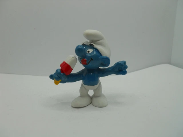Schtroumpf : 20053 Glace Rouge - Fake - TBE (Smurf Puffi Pitufo Schlumpf