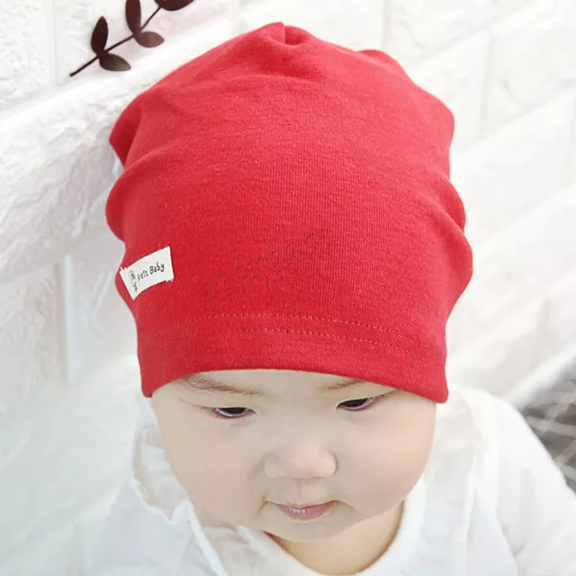 Baby Boys Girls Warm Beanie Hat and Collar Scarf Set Kids Infant Bandana Scarves 2