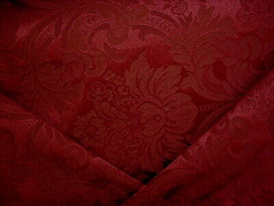 22-3/8Y Kravet Lee Jofa Rust Red Ruby French Gothic Damask Upholstery Fabric