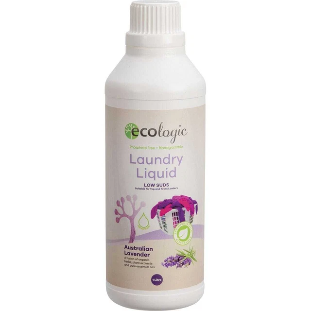 Ecologic Laundry Liquid Australian Lavender- 1L