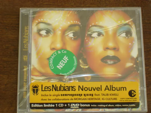 LES NUBIANS One step forward CD + DVD NEUF