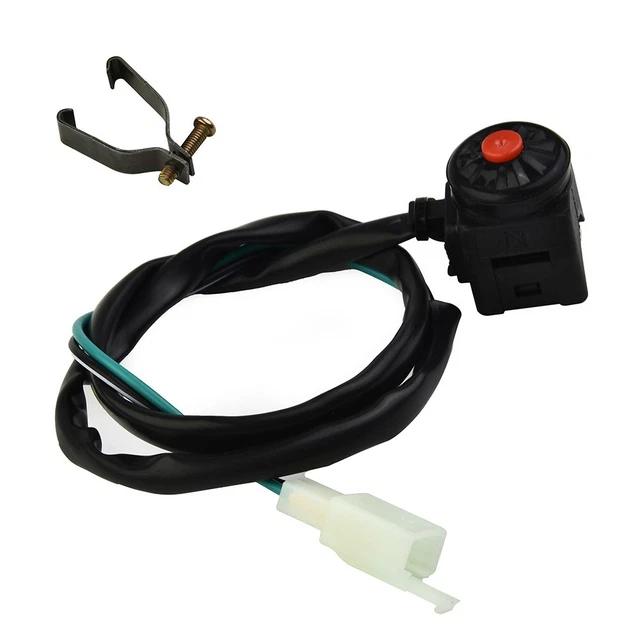 Kill switch pulsante rosso di alta qualità per moto ATV Dual Sport