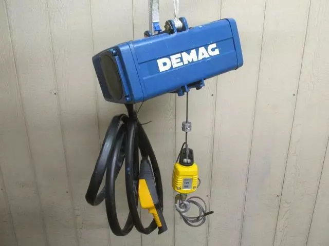 Demag D-BP-55 Balance Air Pneumatic Cable Tool Balancer Hoist 125 lbs 2