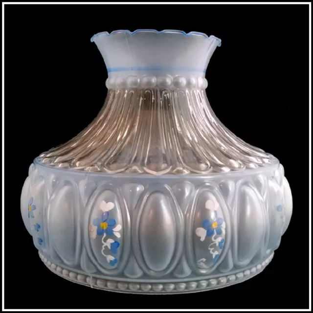 USA MADE M753 STYLE BLUE MEADOW LAMP SHADE fits ALADDIN B&H MILLER RAYO & MORE