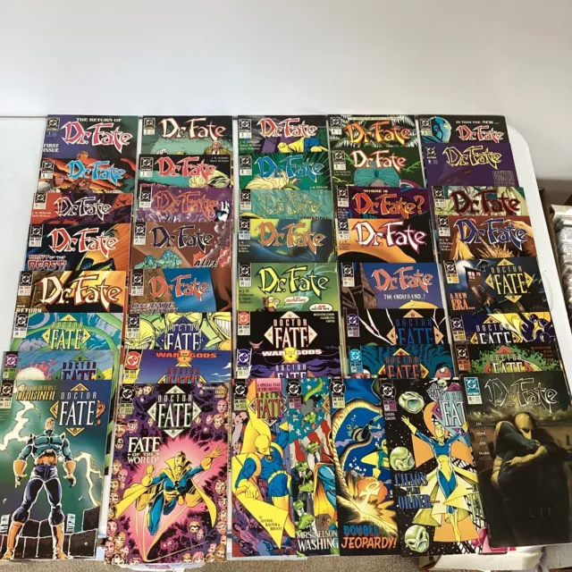 DR. Doctor FATE #1-41 Complete Set Plus Annual 1 DC COMICS 1989