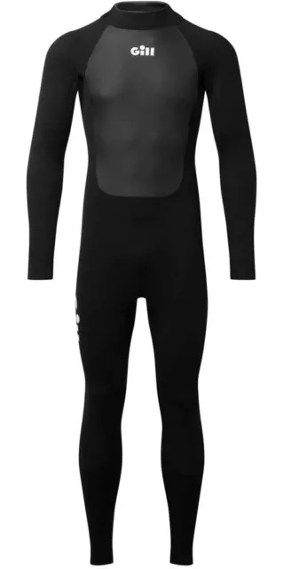 2024 Gill Mens Pursuit 4/3mm Back Zip Wetsuit - Black