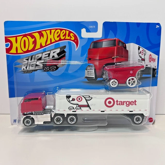 NEW 2022 HOT Wheels Bullseye's Big Rig with Cart Super Rigs 🎯Target