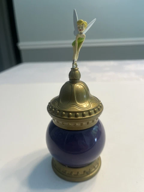 RARE ~ Disney Store 25th Anniv. Tinker Bell Limited Edition Trinket Box Figurine