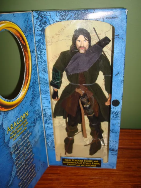 Lord Of The Rings - Toybiz Special Edition 12" Aragorn Figure - Unused 1/6 Blue