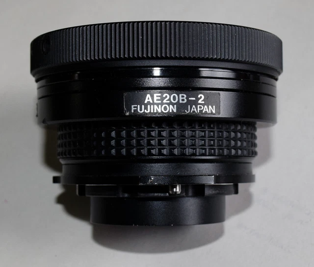 Extensor de 2x Fujinon B4 AE20B-2 - para lentes de montaje de bayoneta CCD de 1/2", enfoque posterior