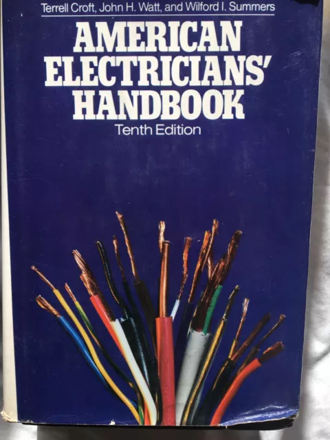 American Electrician's Handbook "Tenth Edition" Hardback 1500 pg Various Authors