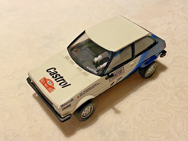 Scalextric Altaya Ford Fiesta Mk 1 Castrol Monte Carlo #17 Mint Unused