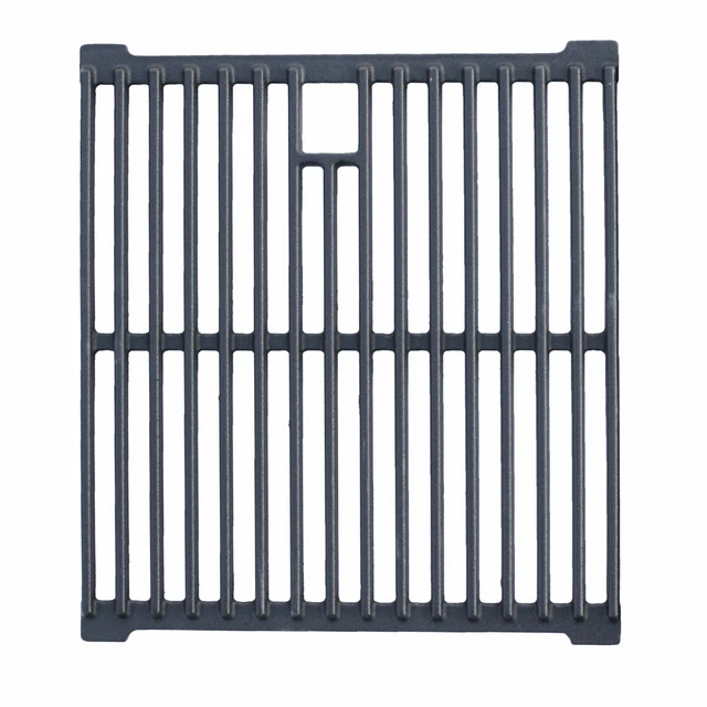 B-Ware Rost Grillplatte Gusseisen Grillrost 33,5x30cm BASIC 4+1/6+1 Gasgrill BBQ