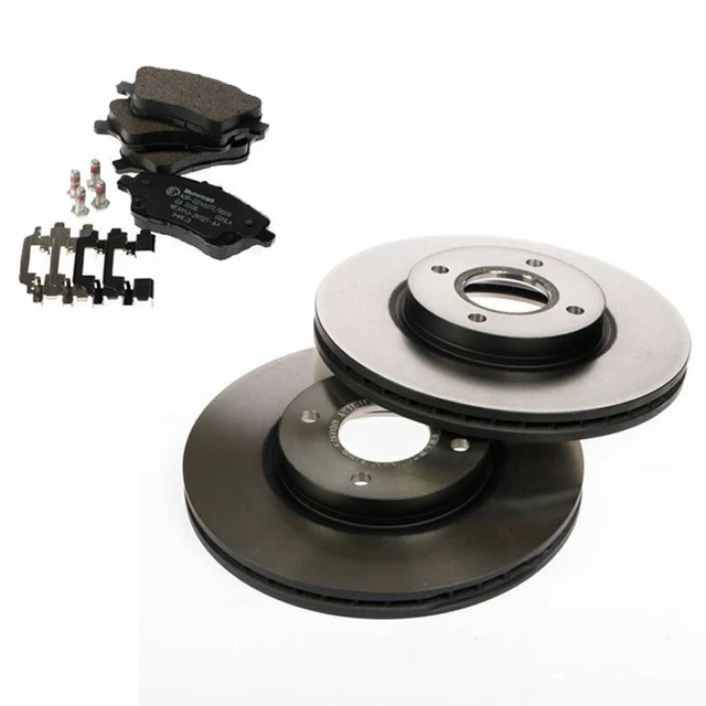 GENUINE FORD FRONT Fiesta Mk7 Mk8 Front Brake Pads & Discs 258mm Vented