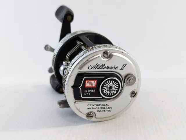 VINTAGE DAIWA MILLIONAIRE 3 RM Level Wind Freshwater Casting Reel Made In  Japan $40.00 - PicClick
