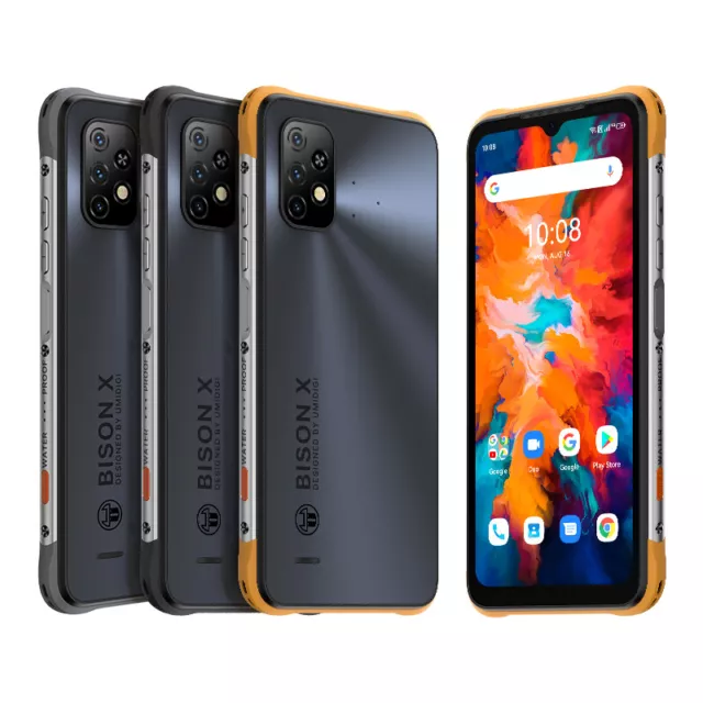 UMIDIGI BISON X10 Android 11 64GB / 128GB 6.53'' Unlocked Rugged Smartphone NFC