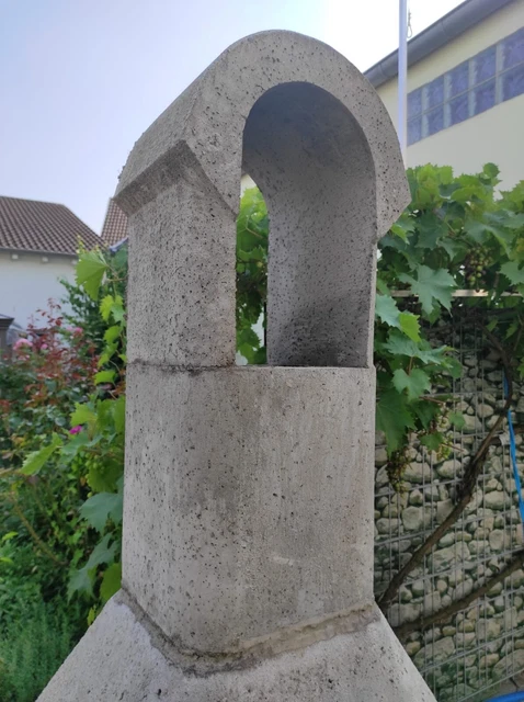 Beton-Grill, gemauerter Grill 3