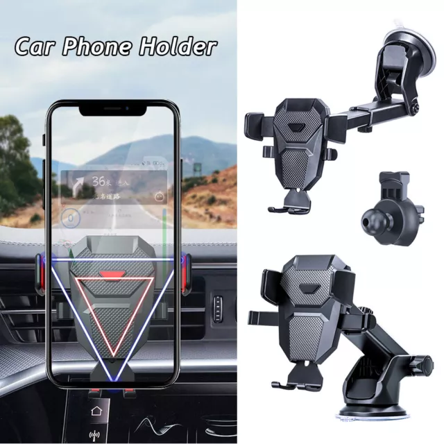 360 In Car Mobile Phone Holder Dashboard Windscreen Suction Universal Mount UK