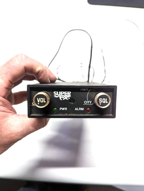 Vintage Super Fox Super Heterodyne Radar Detector
